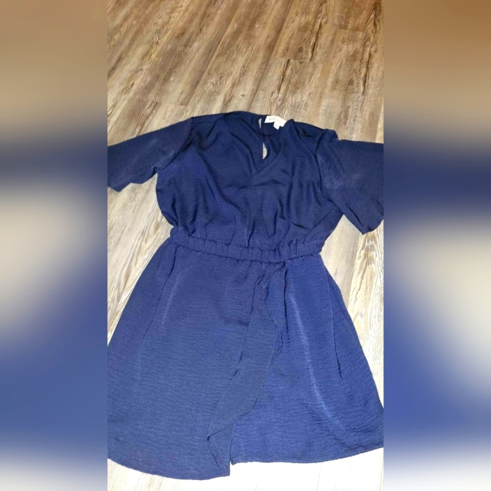 Navy romper